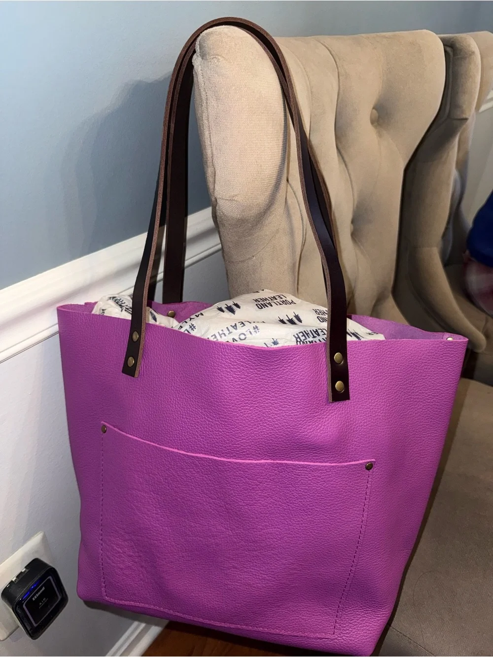 Portland Leather Goods Cattleya Medium Classic Tote